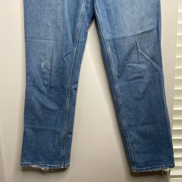 Abercrombie & Fitch 90s Straight Ultra High Rise Jeans Size 14 L / 32 - Picture 9 of 9